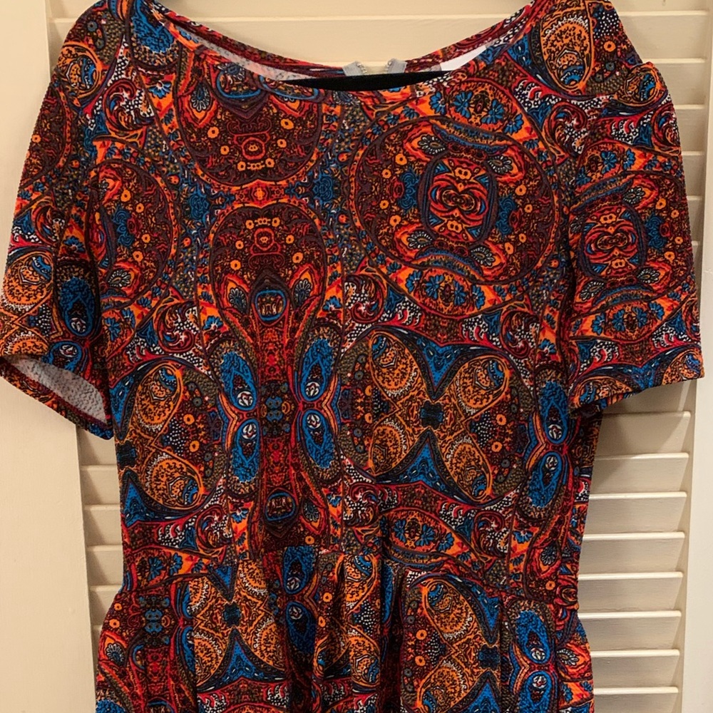 Lularoe Amelia Dress, 3x.